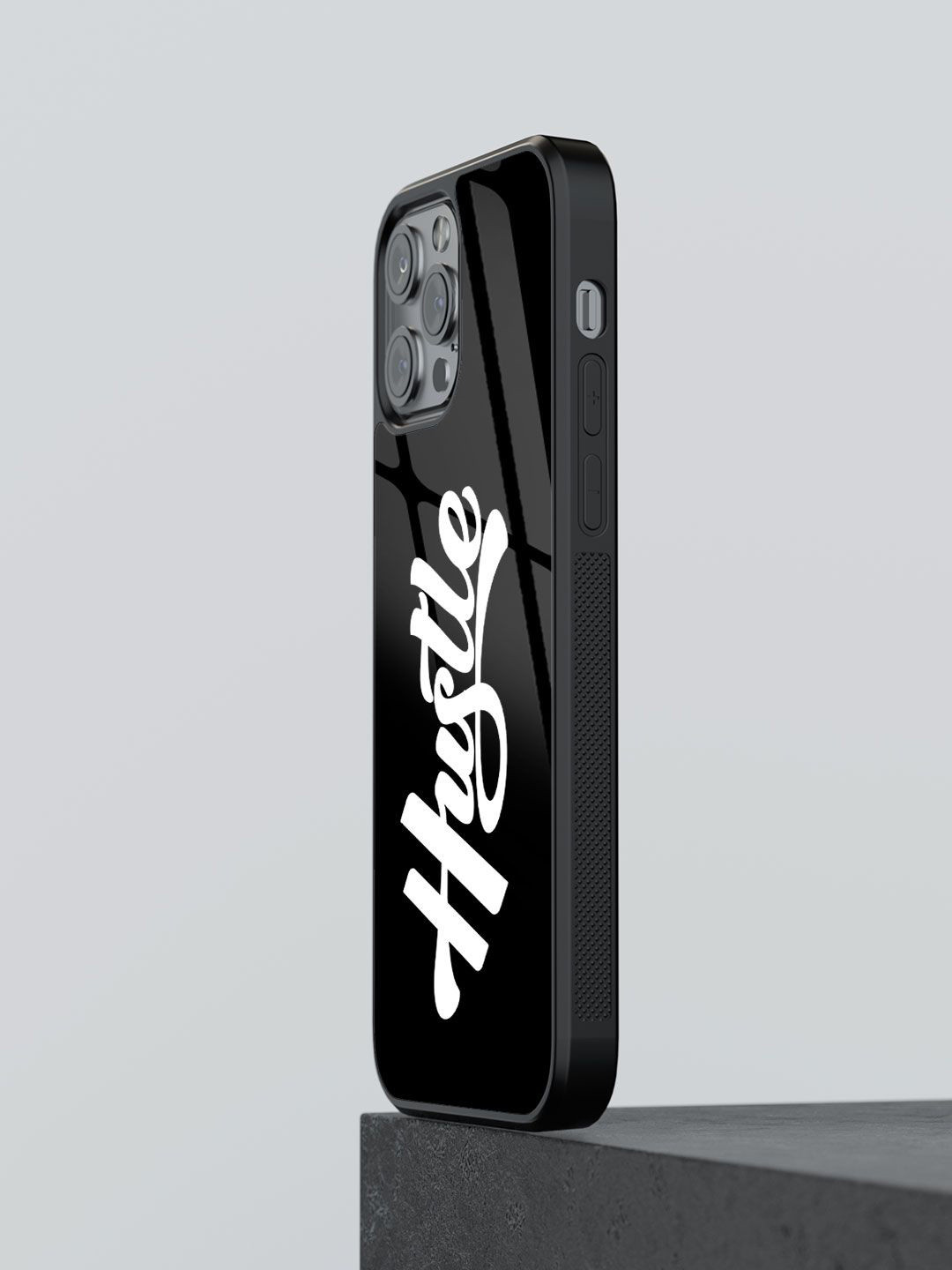 

macmerise Typography Printed iPhone 12 Pro Back Case Mobile Accessories, Black