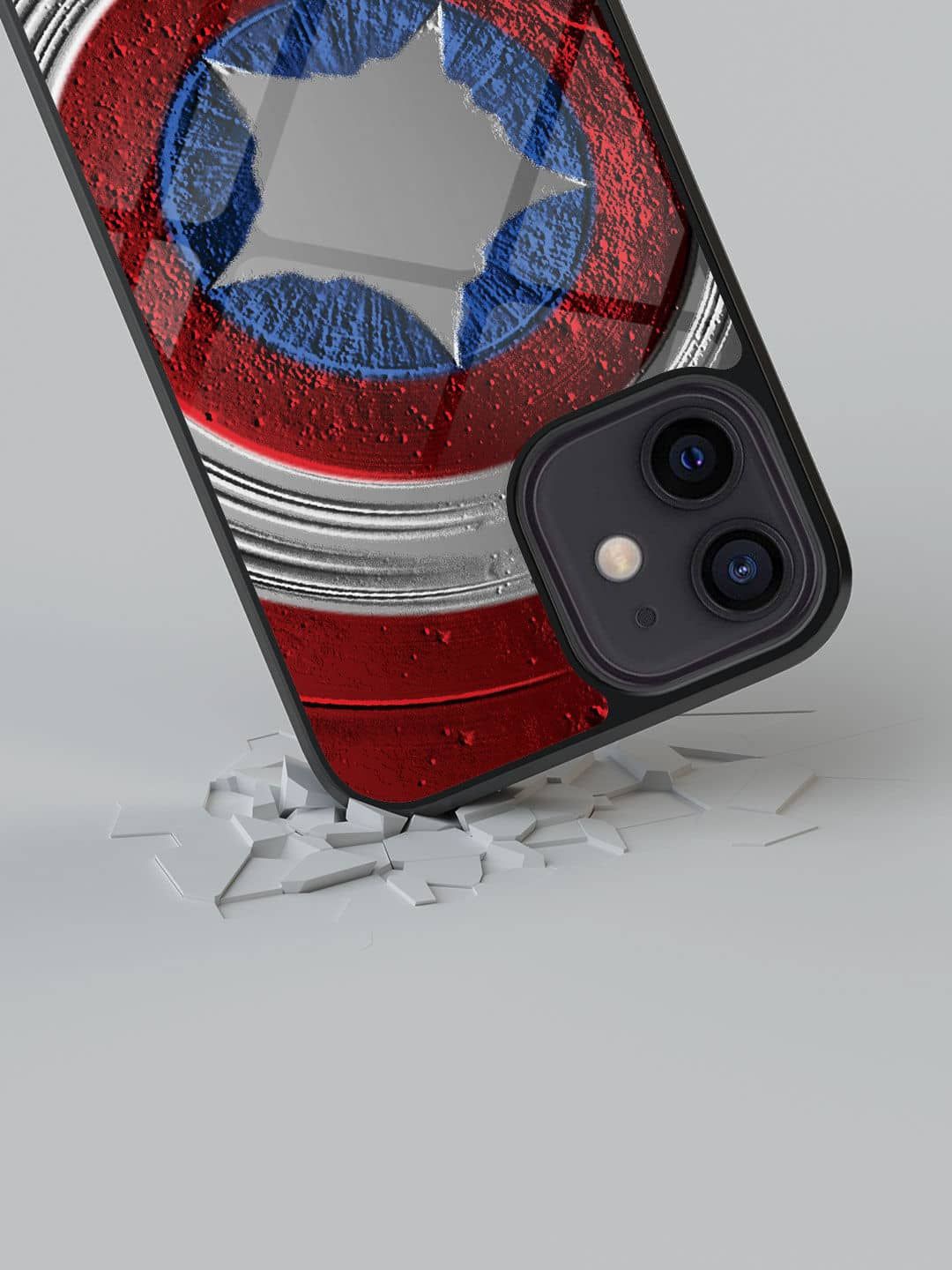 

macmerise Conversational Printed iPhone 12 Mini Back Case Mobile Accessories, Red