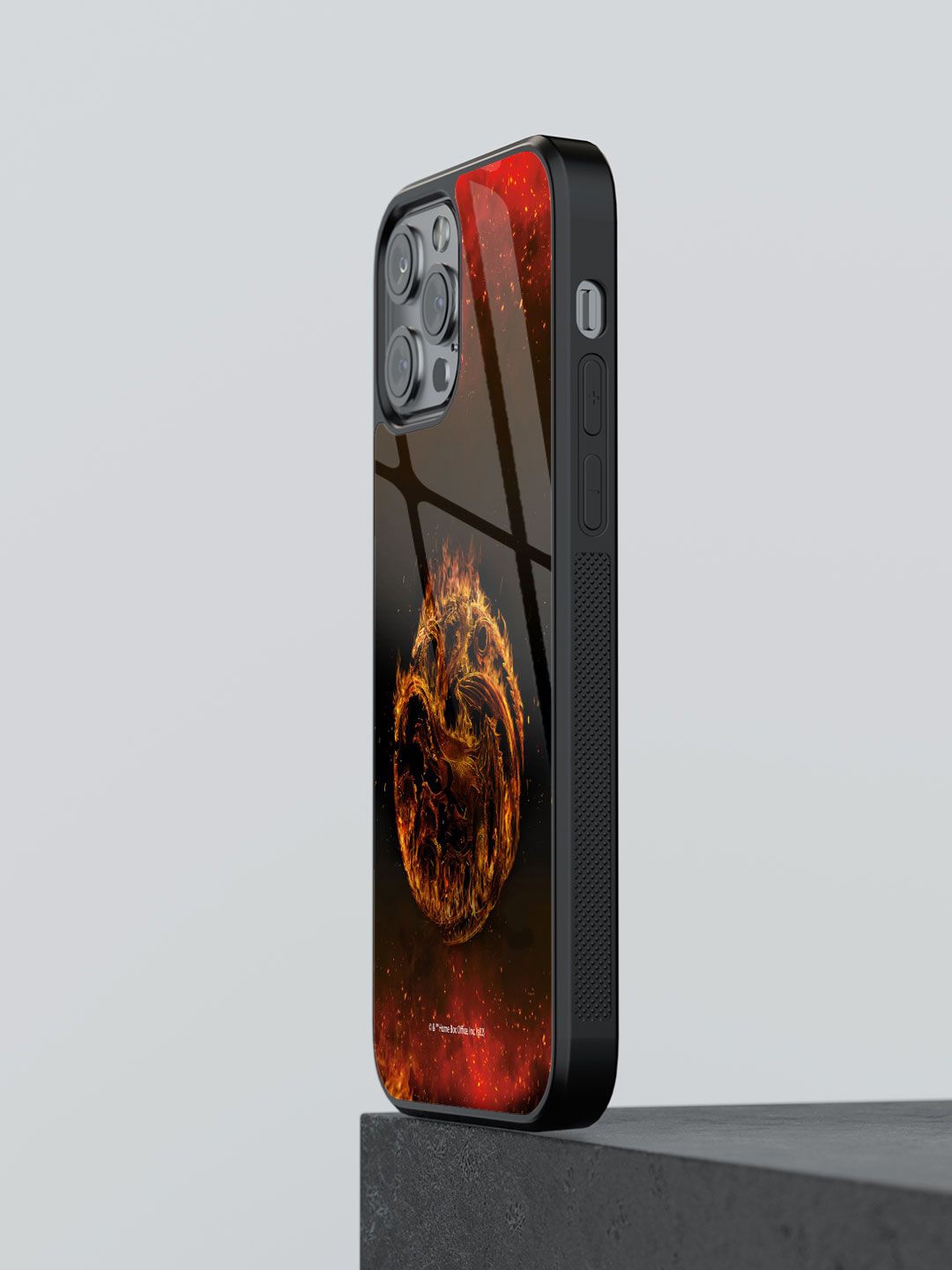 

macmerise Abstract Printed iPhone 12 Pro Max Back Case Mobile Accessories, Orange