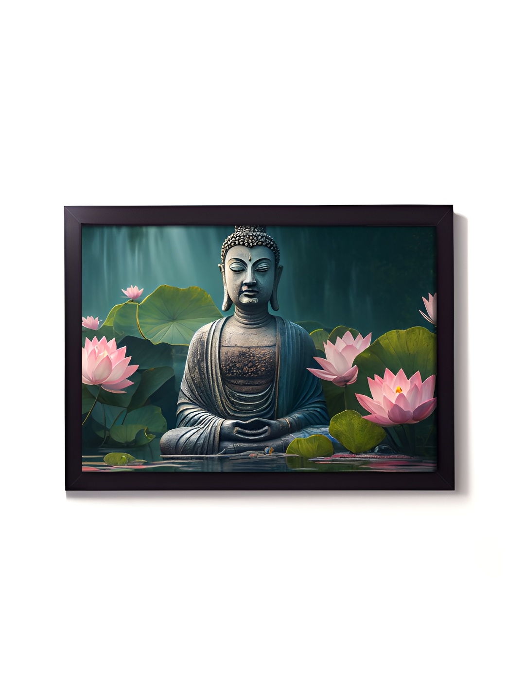 

RANDOM Blue & Green Religious Painting Wall Art
