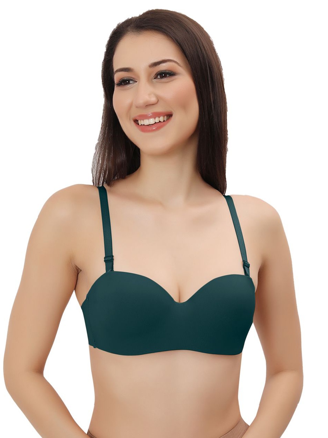 

Bella Voste Medium Coverage Underwired All Day Comfort Bra, Green