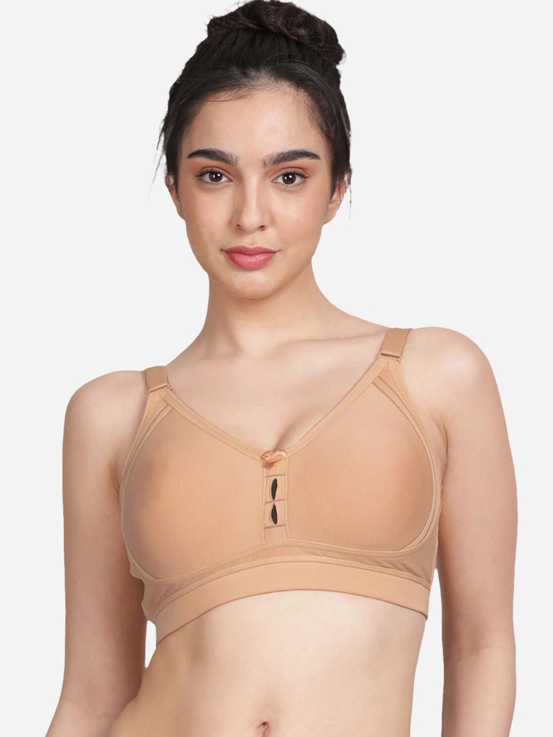 

Susie Full Coverage Seamless Non-Wired Non Padded Bra, Beige