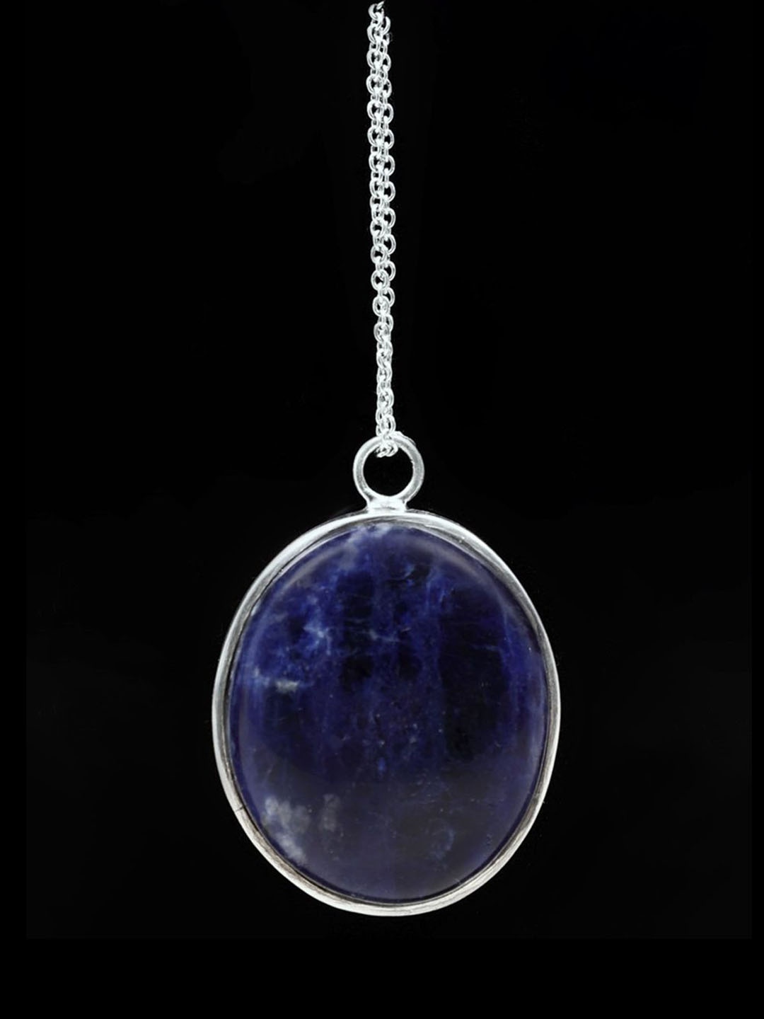 

Exotic India Turquoise Stone Sterling Silver Pendant