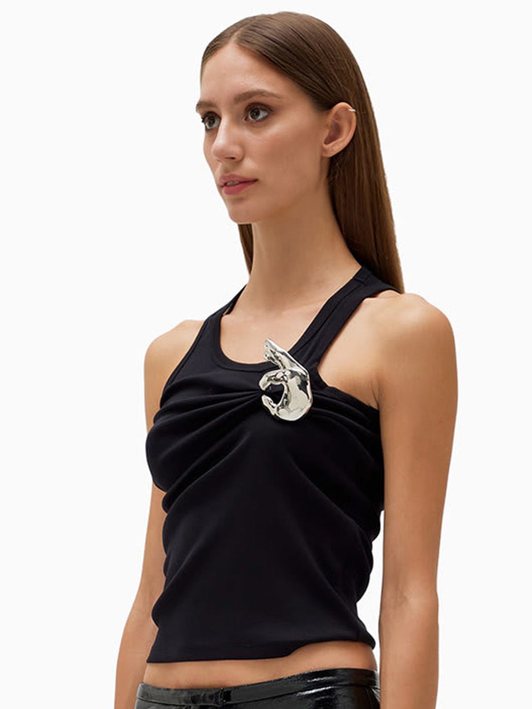 

LULU & SKY Crop Top, Black