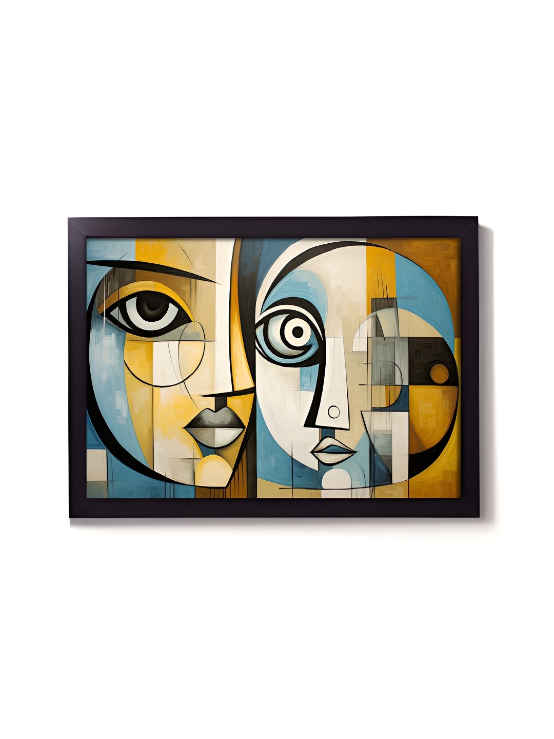 

RANDOM Blue & Yellow Abstract Wall Art