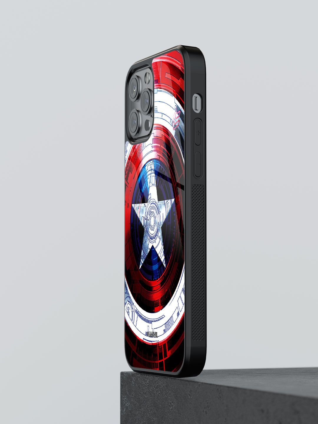 

macmerise Superhero Printed iPhone 12 Pro Back Case Mobile Accessories, White