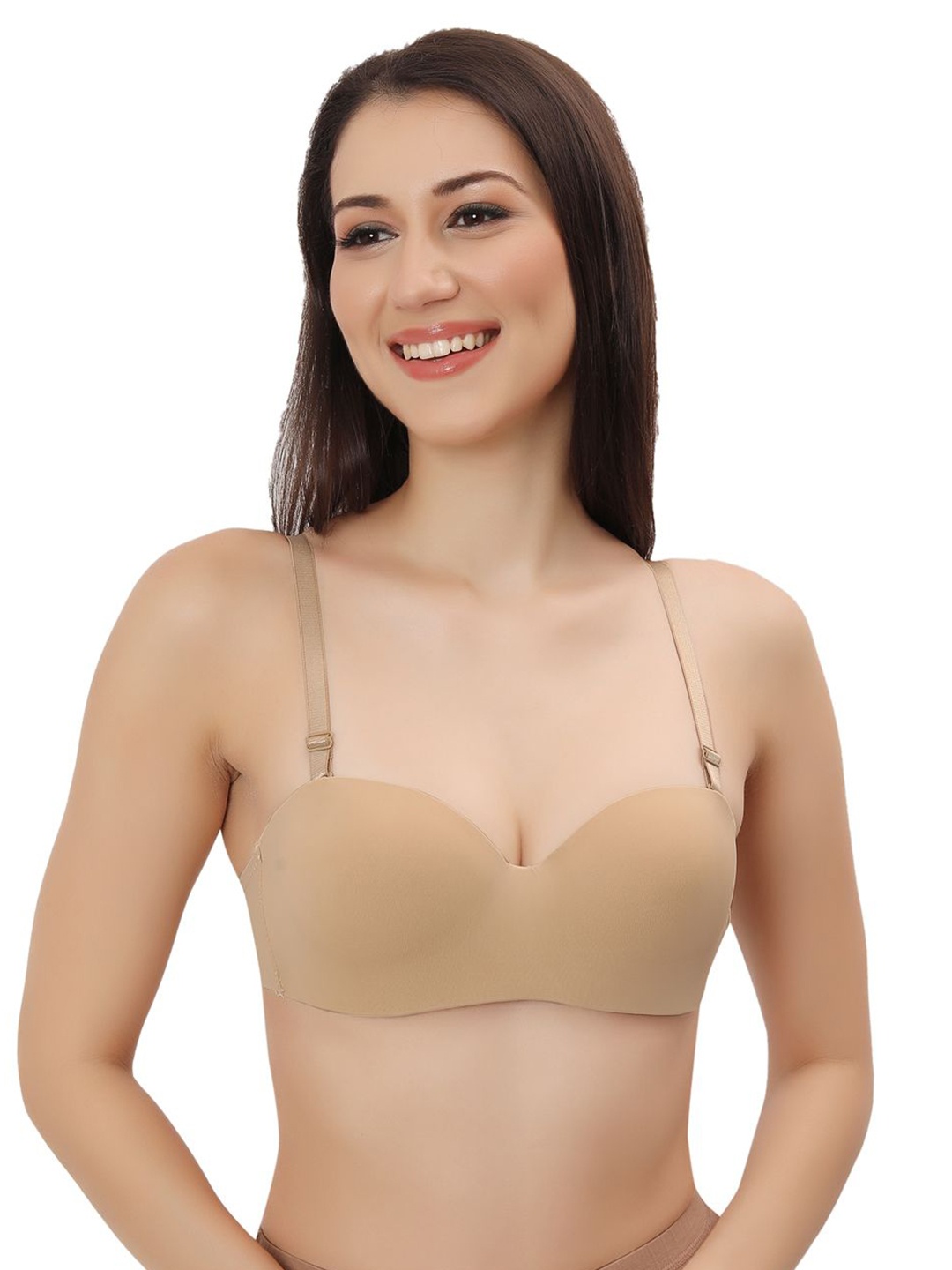 

Bella Voste Women Medium Coverage Underwired Bra, Beige