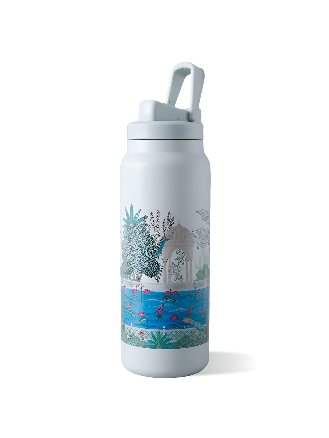 

The Better Home Blue & Grey Stainless Steel Double Wall Vacuum Water Bottle 900 ml