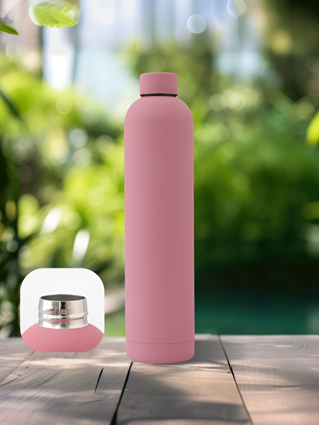 

The Better Home Pink Stainless Steel Double Wall Vacuum Water Bottle 1 L