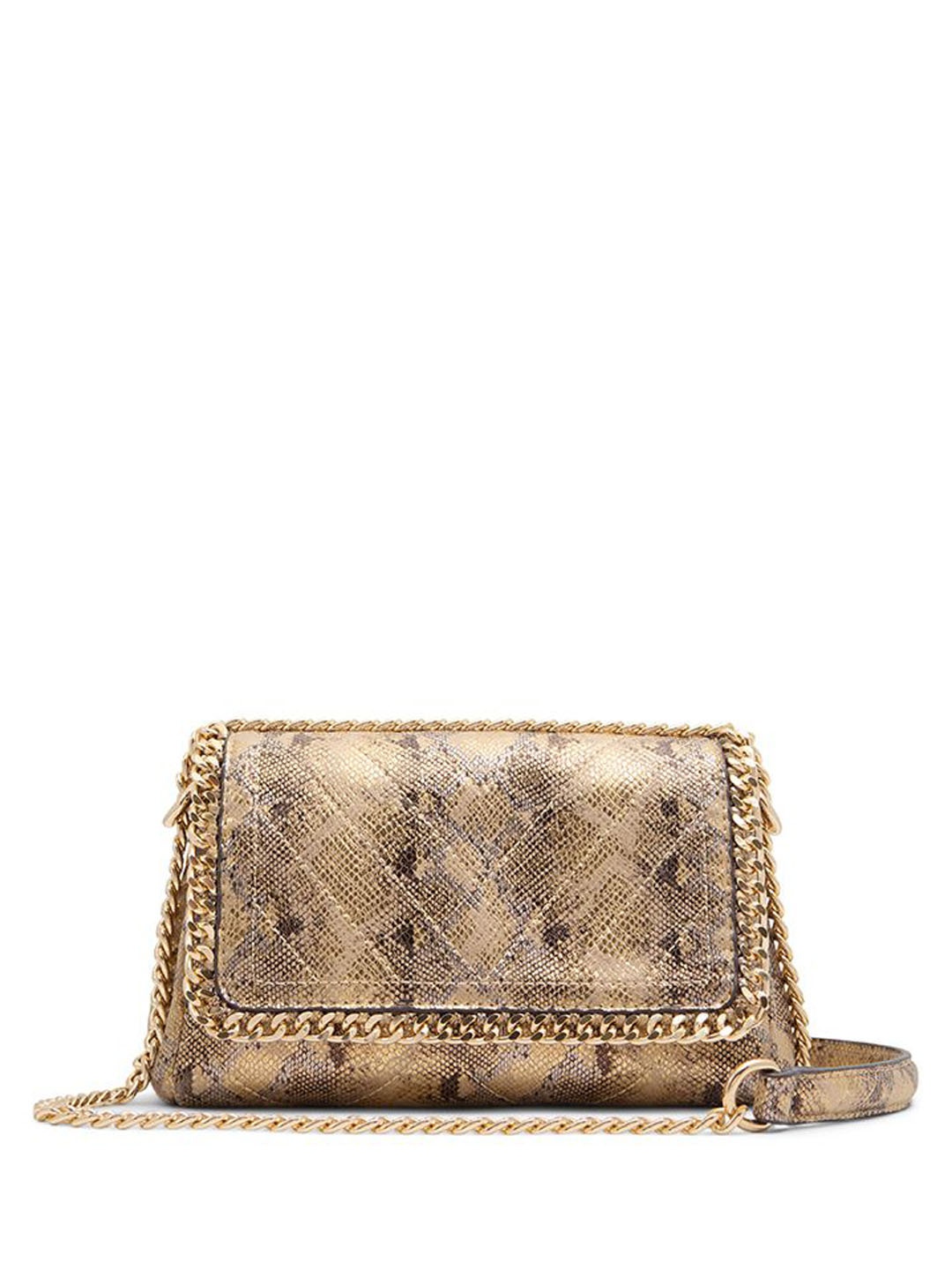 

ALDO Bucket Handheld Bag with Tasselled, Gold