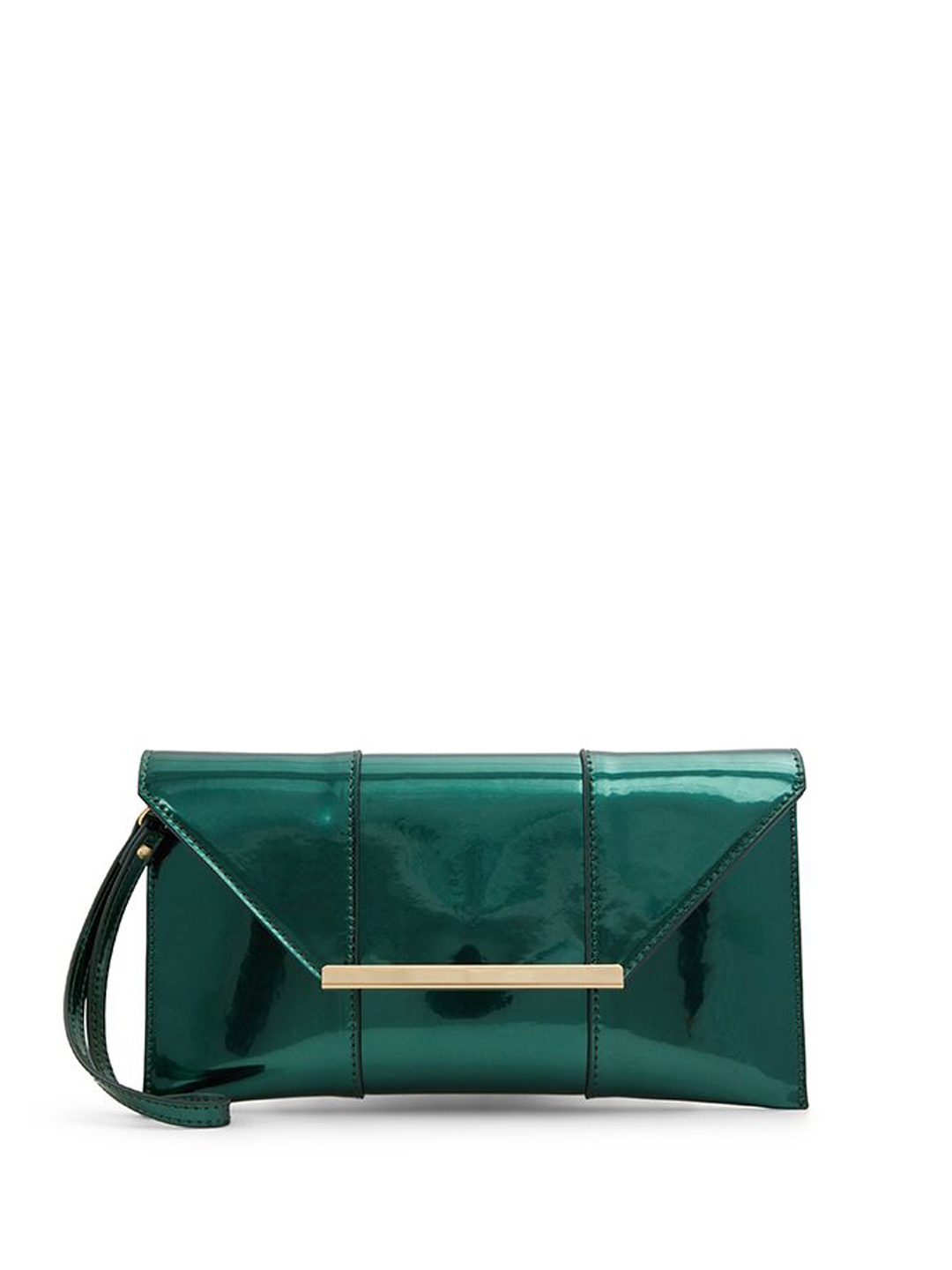 

ALDO Textured Structured Handheld Bag with Quilted, Green