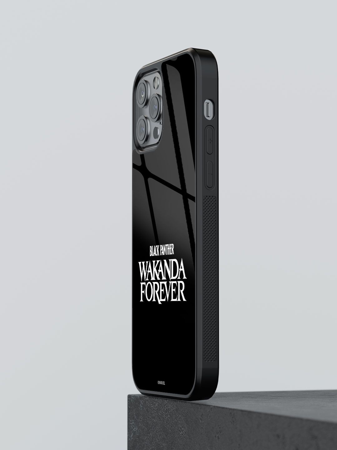 

macmerise Tropical Printed iPhone 12 Pro Back Case Mobile Accessories, Black