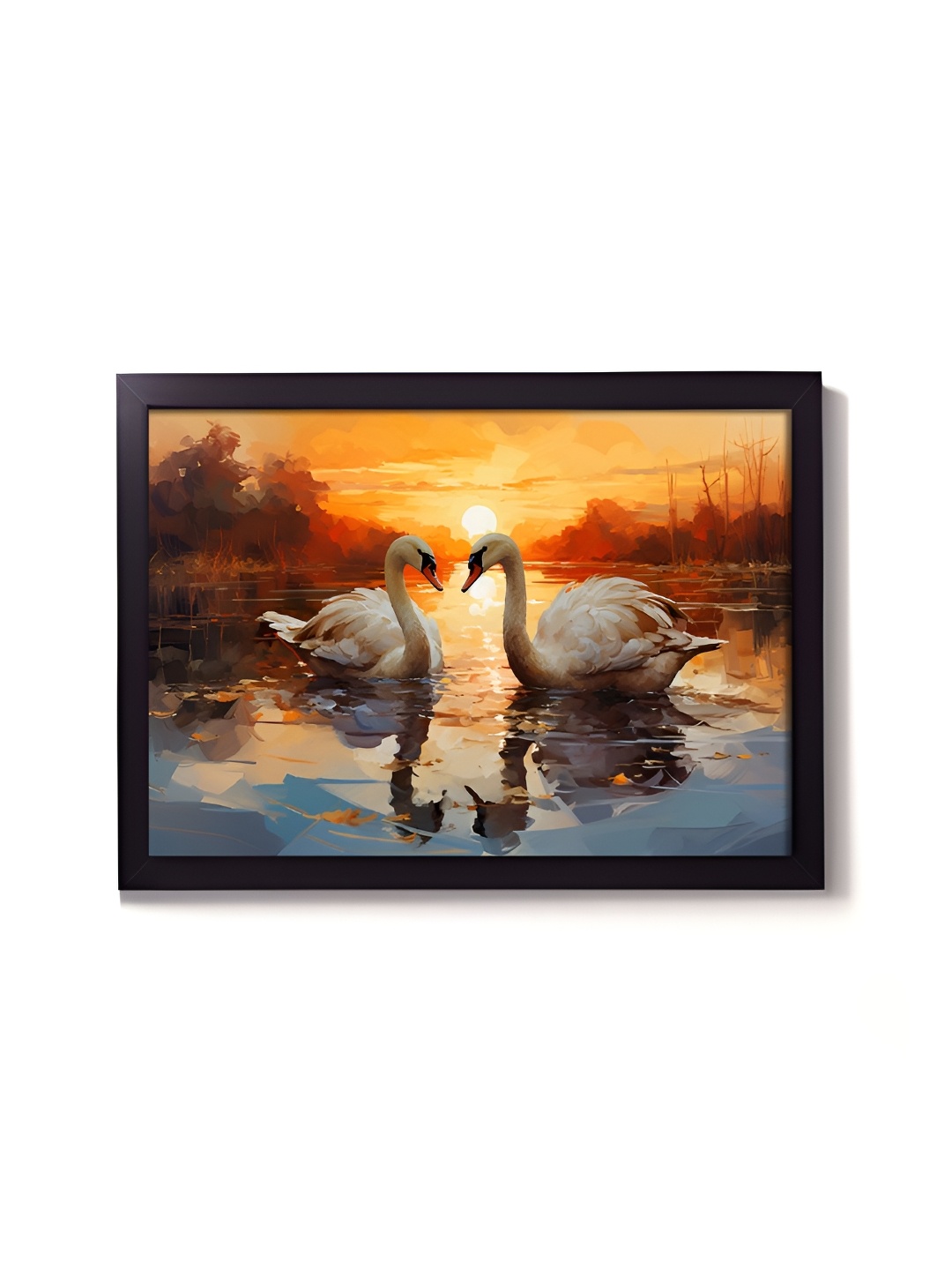 

RANDOM Blue & Orange Birds And Animals Wall Art