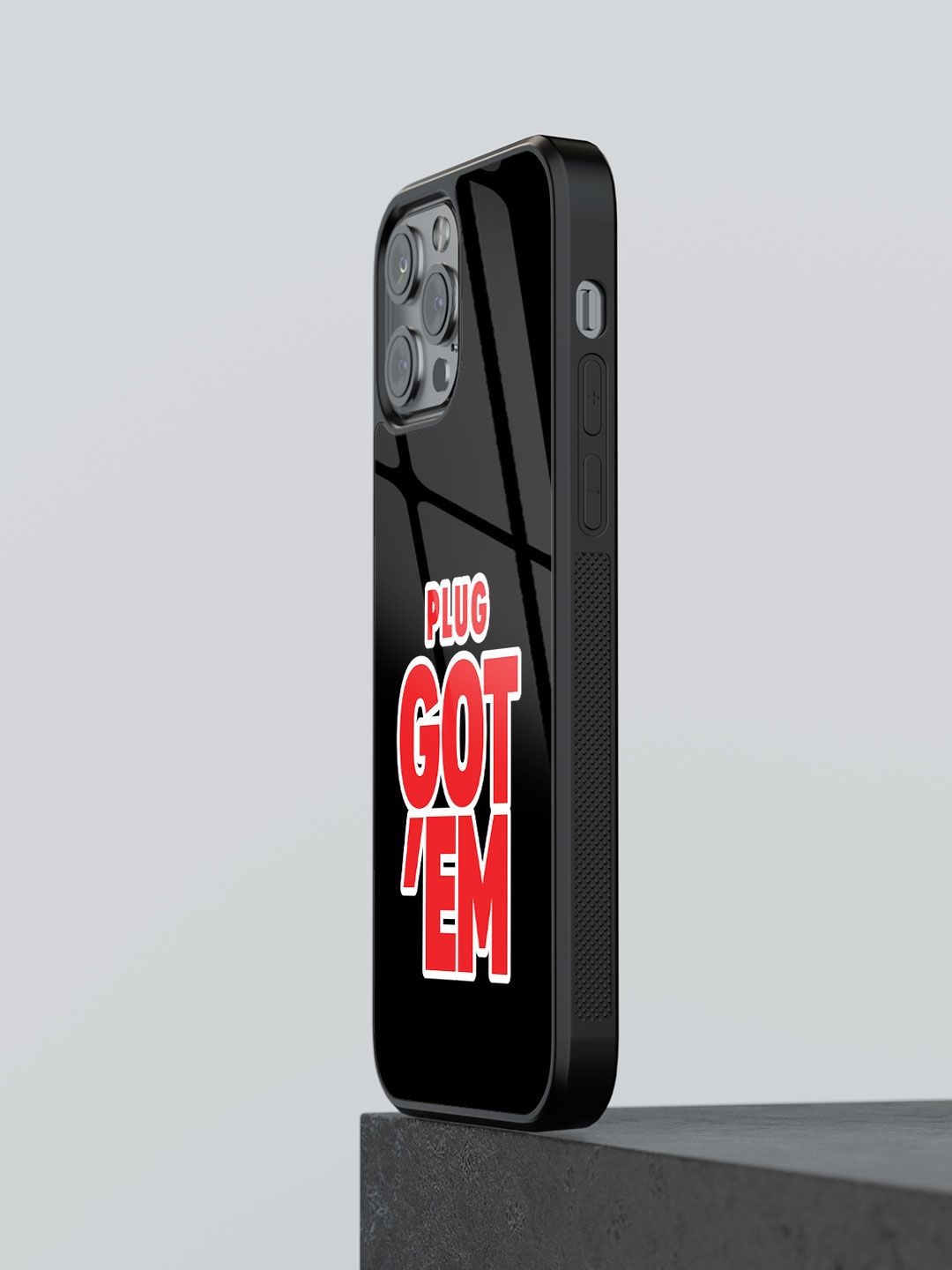 

macmerise Typography Printed iPhone 12 Pro Back Case Mobile Accessories, Black