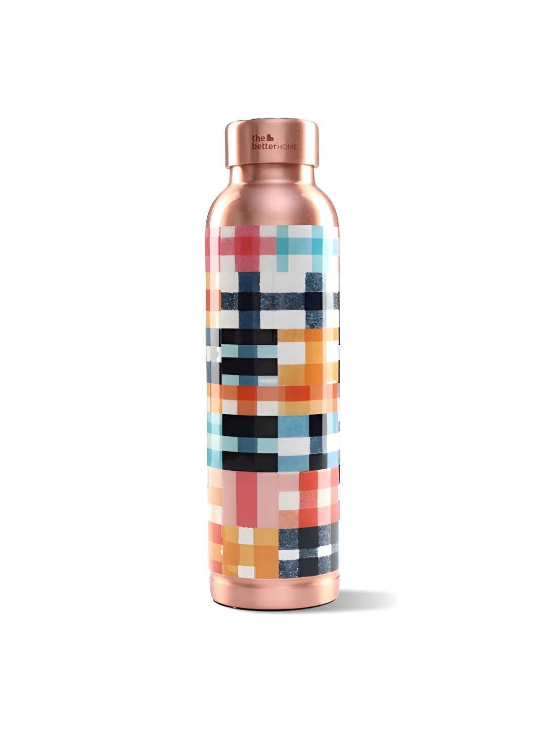 

The Better Home Copper-Toned & White Printed Copper BPA Free Water Bottle 950ml