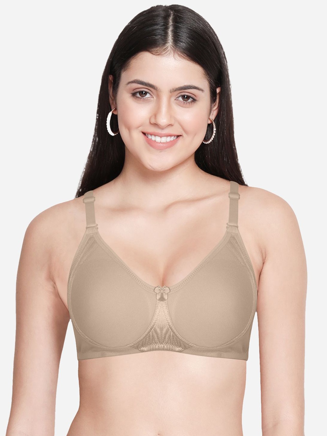 

Susie Women Non Padded Non-Wired Medium Coverage Bra, Beige