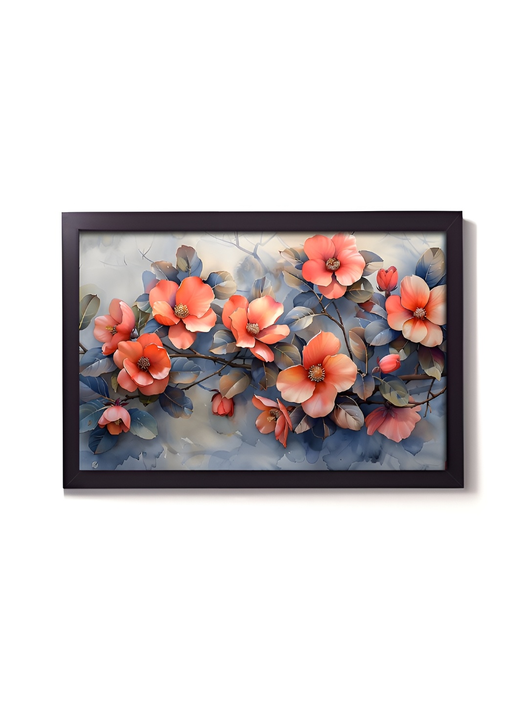 

RANDOM Orange & Blue Floral And Botanical Wall Art