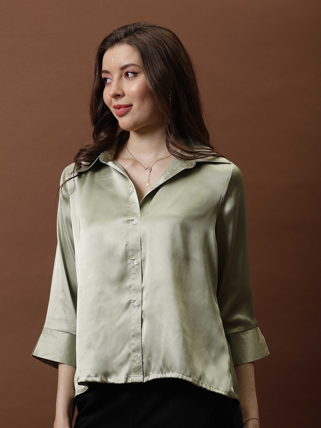 

Athena Immutable Shirt Style Top, Green