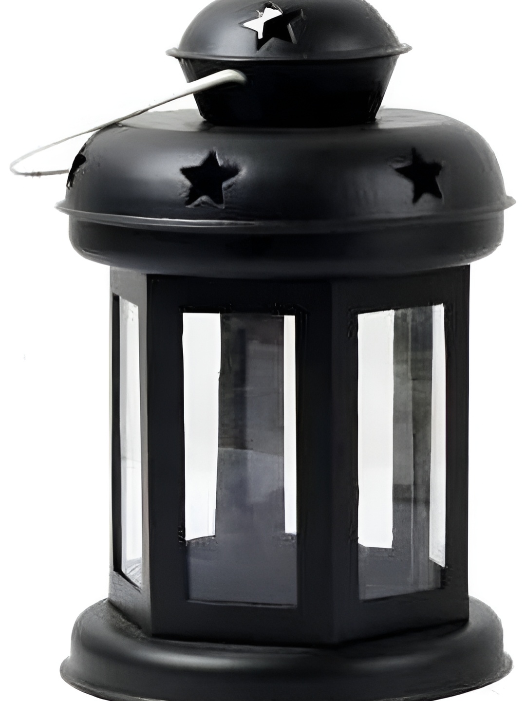 

PockMAN Black & Transparent Candle Holder