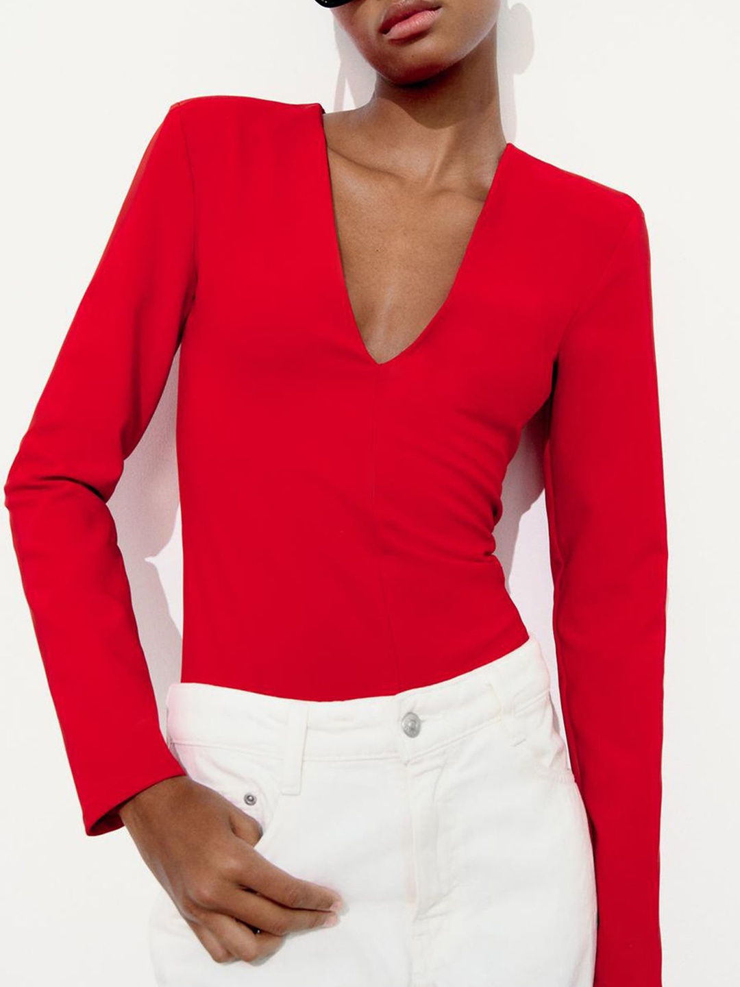 

LULU & SKY Top, Red