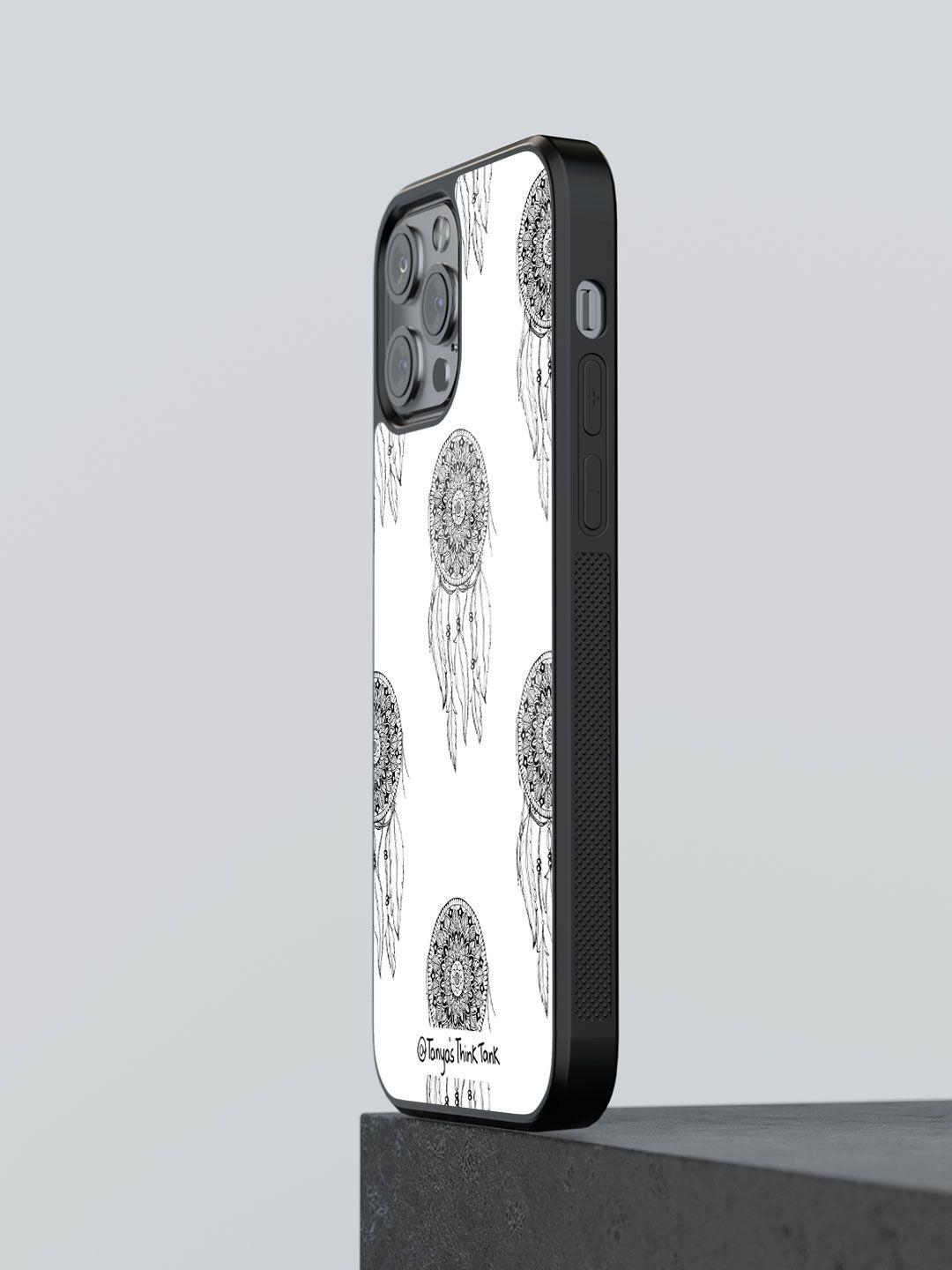 

macmerise Quirky Printed iPhone 12 Pro Max Back Case Mobile Accessories, White