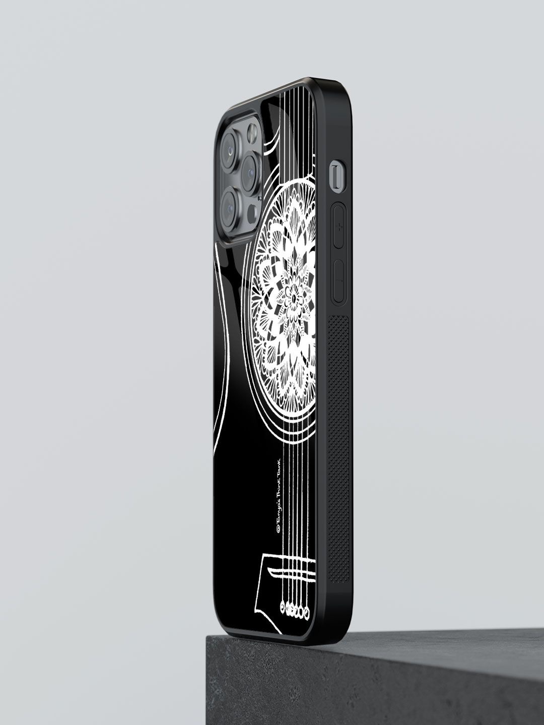 

macmerise Tropical Printed iPhone 12 Pro Back Case Mobile Accessories, Black