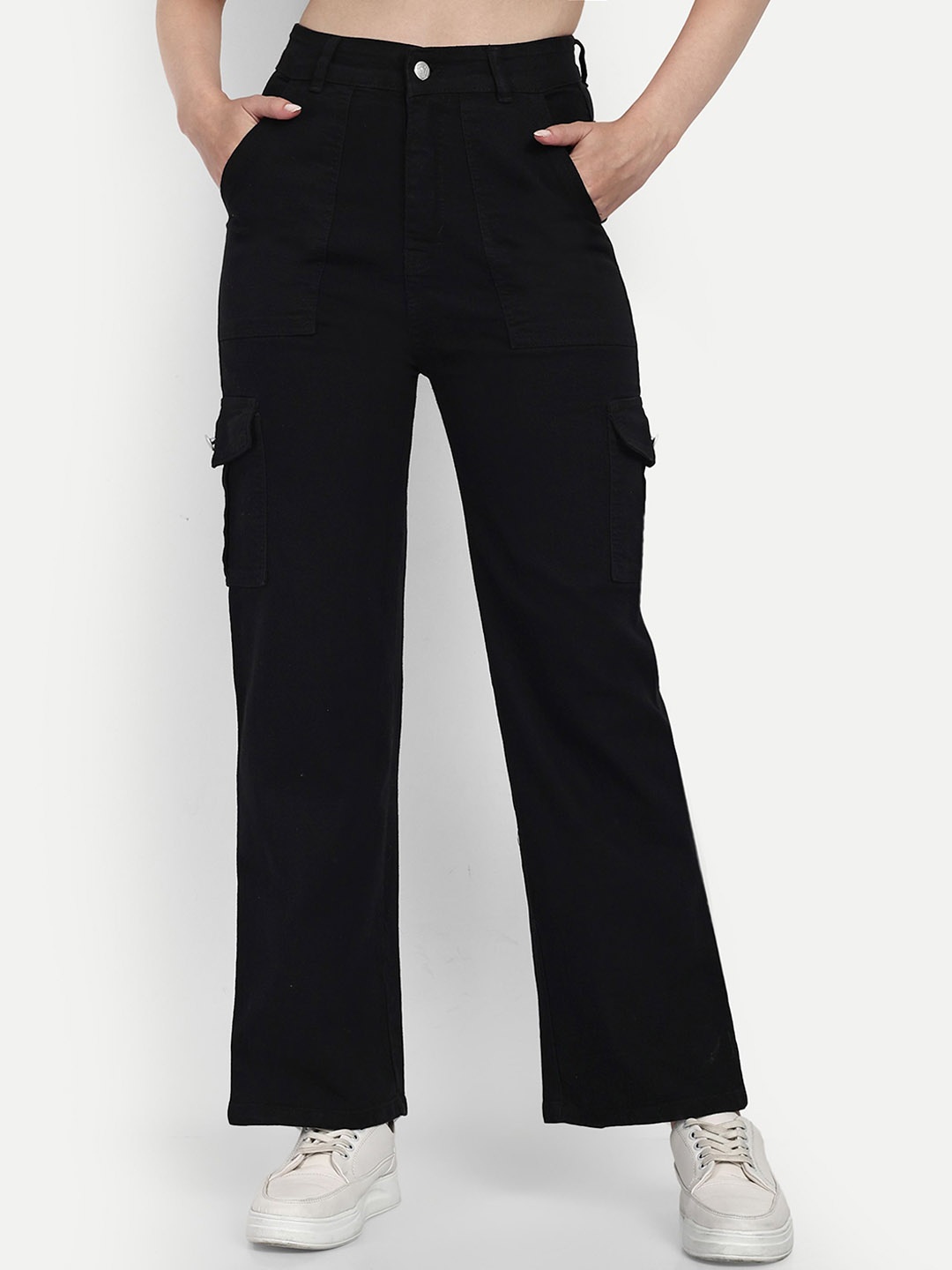 

Next One Women Smart High-Rise Stretchable Jeans, Black
