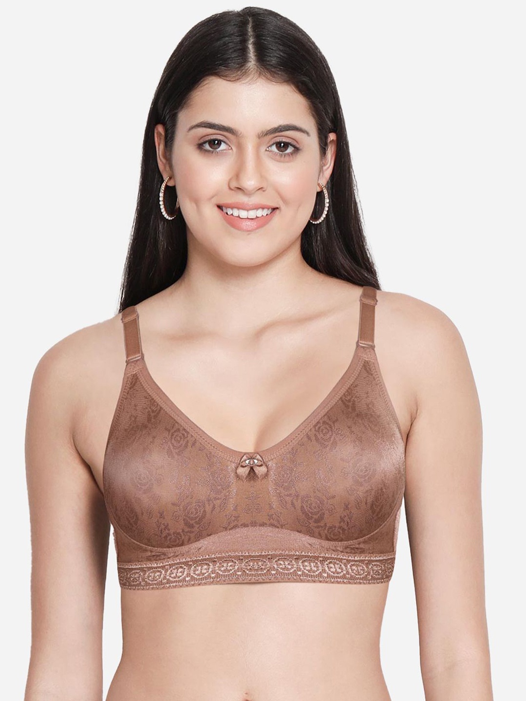 

Susie Medium Coverage Non Padded Everyday Bra, Brown