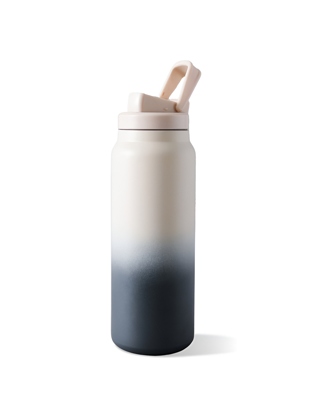 

The Better Home White & Black Printed Stainless Steel Vacuum Insulated Water Bottle 900ml