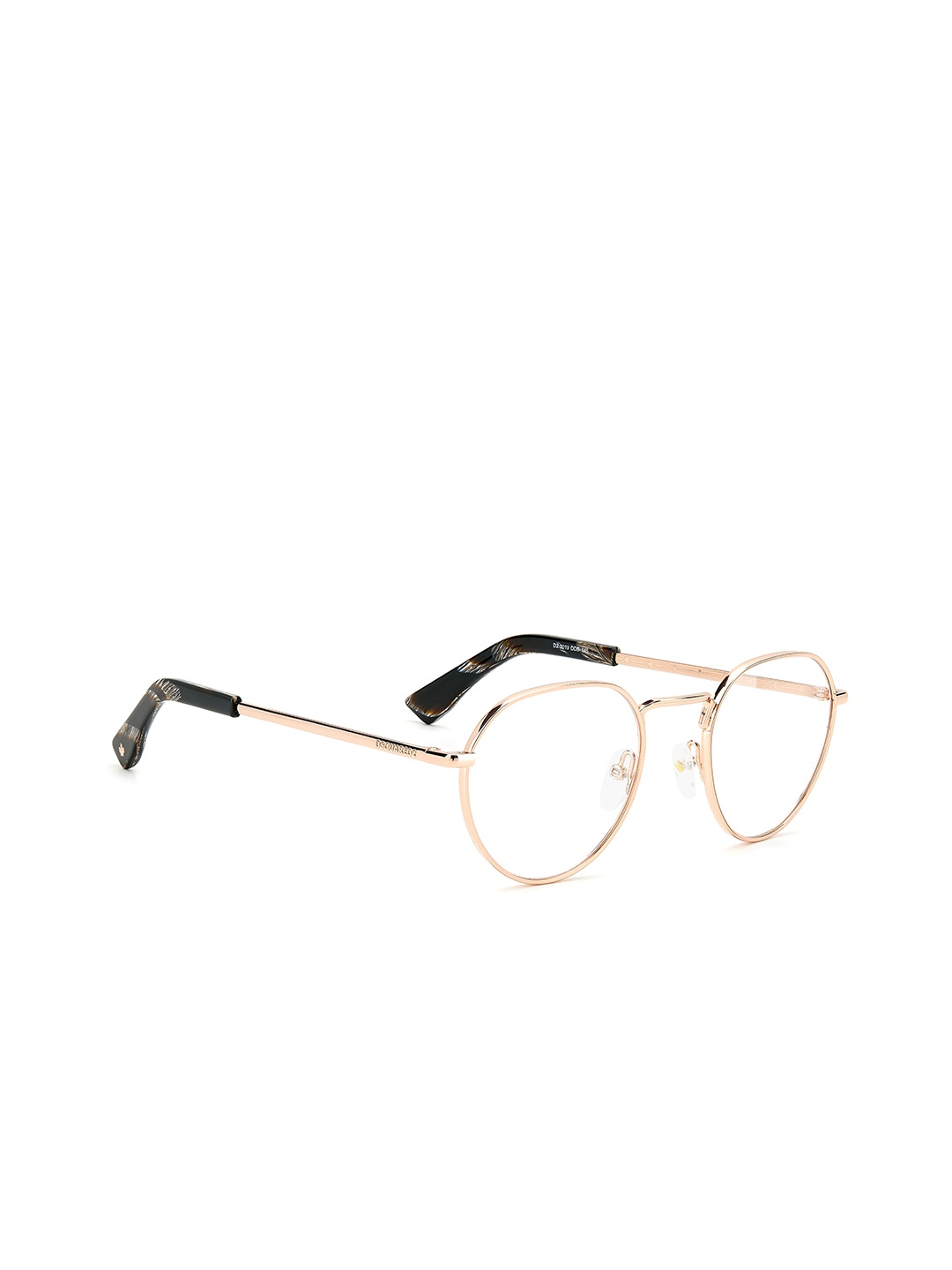 

Dsquared2 Unisex Full Rim Oval Frames, Gold