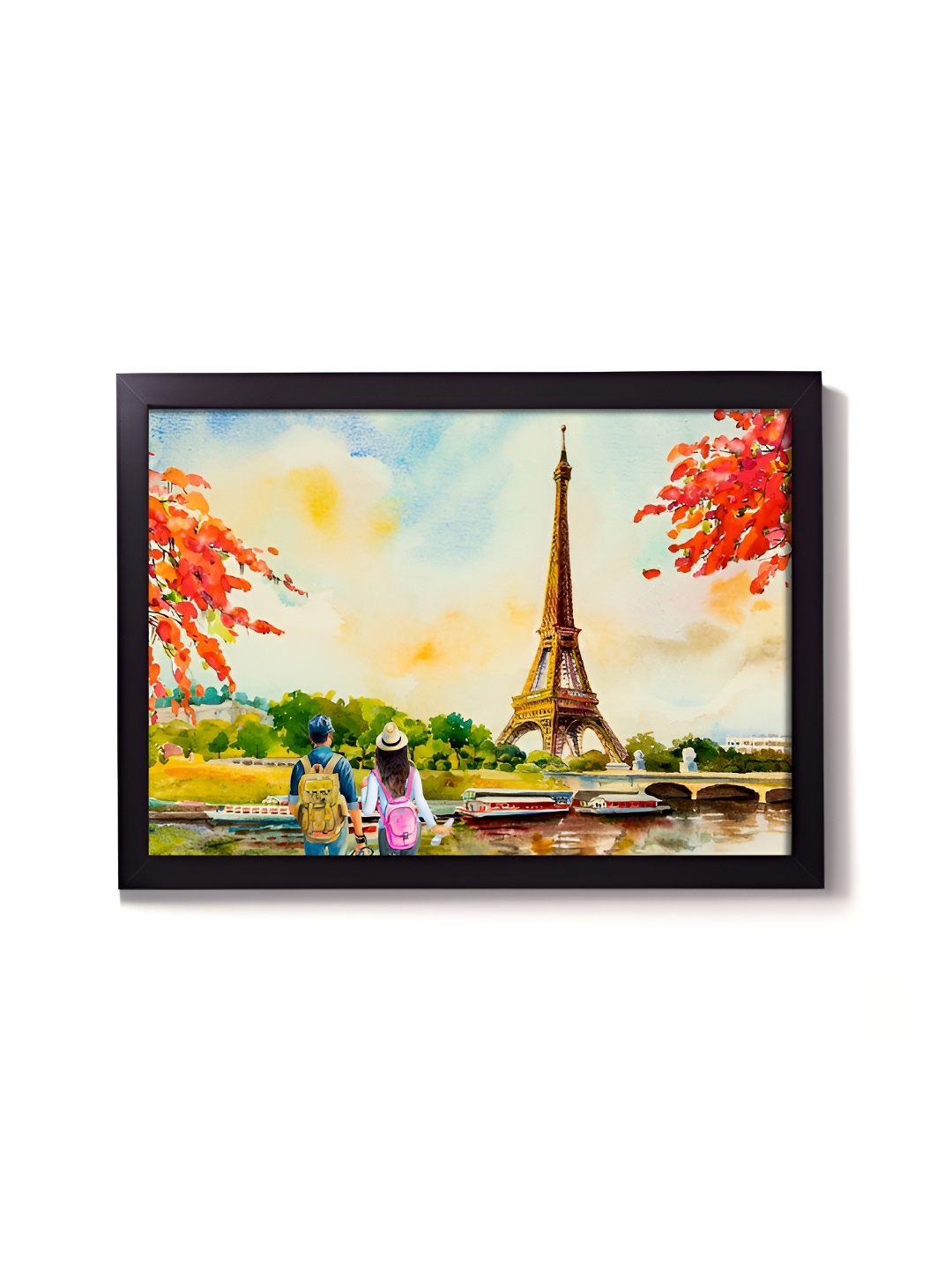 

RANDOM Red & Yellow Wooden Wall Art