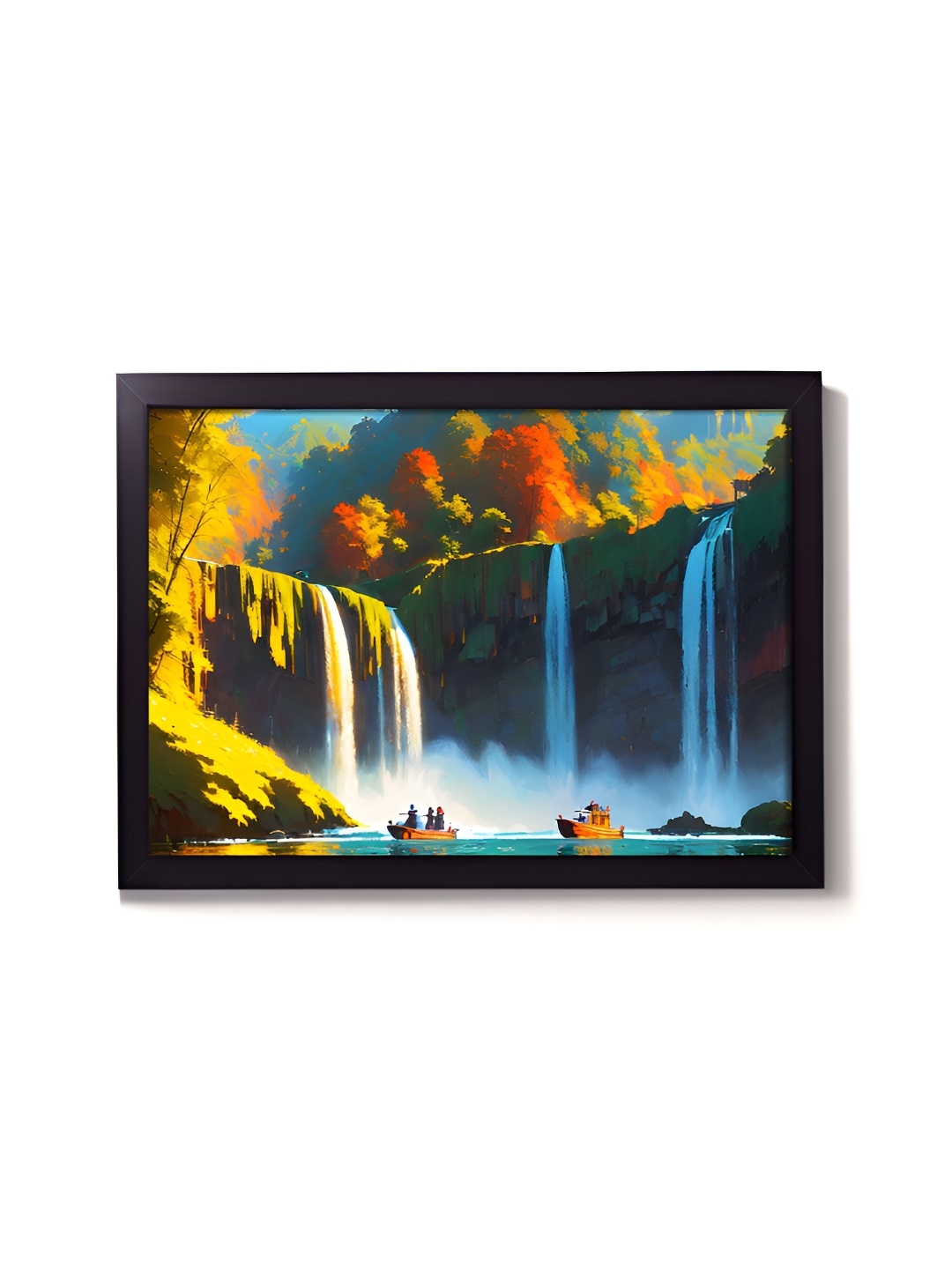 

RANDOM Blue & Orange Abstract Wall Paintings
