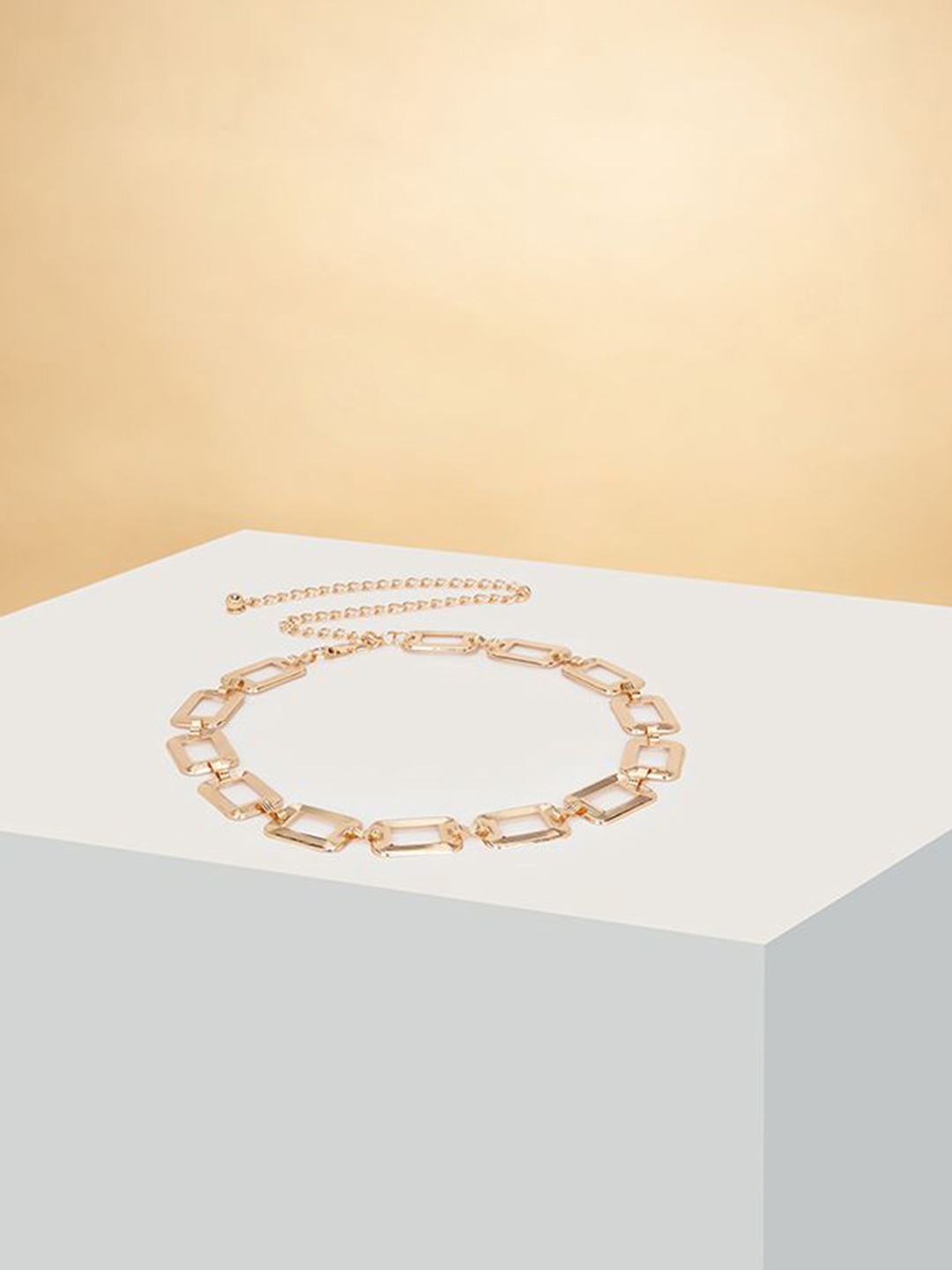 

Forever Glam by Pantaloons Metal Waist Chain, Gold