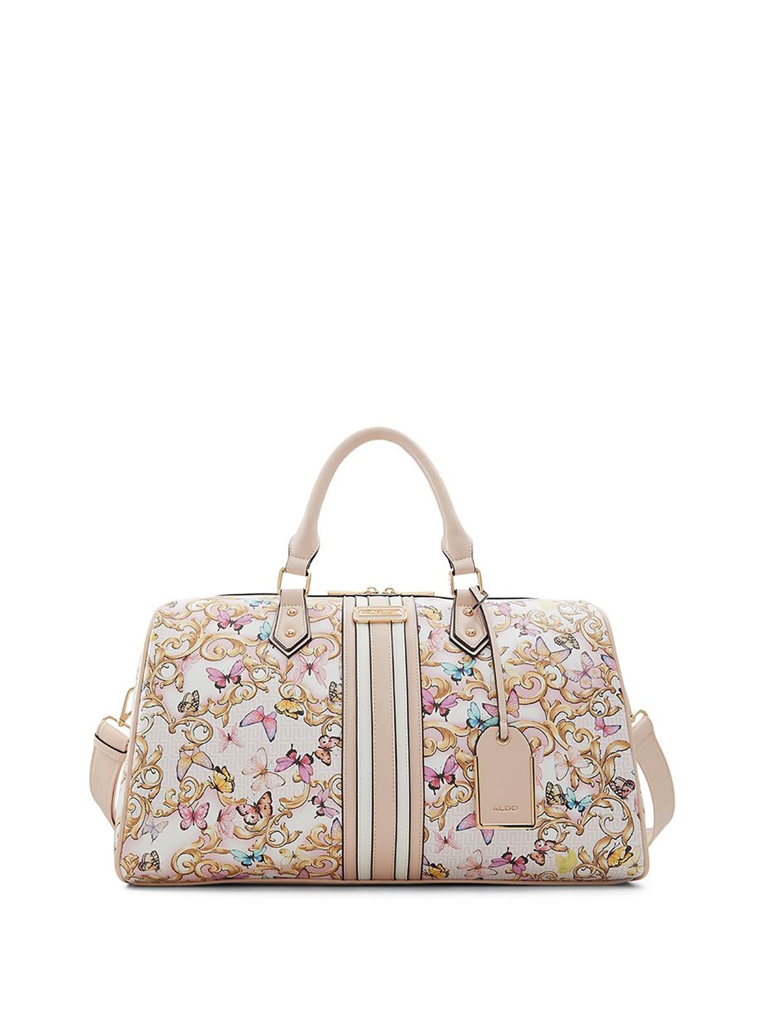 

ALDO Women Embellished Bucket Hobo Bag, Pink
