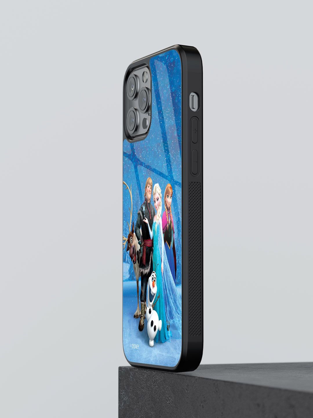 

macmerise Cartoon Characters Printed iPhone 12 Pro Max Back Case Mobile Accessories, Blue