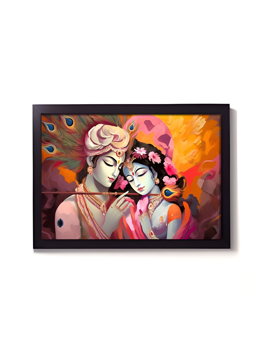 

RANDOM Purple & Orange Religious Painting Wall Art