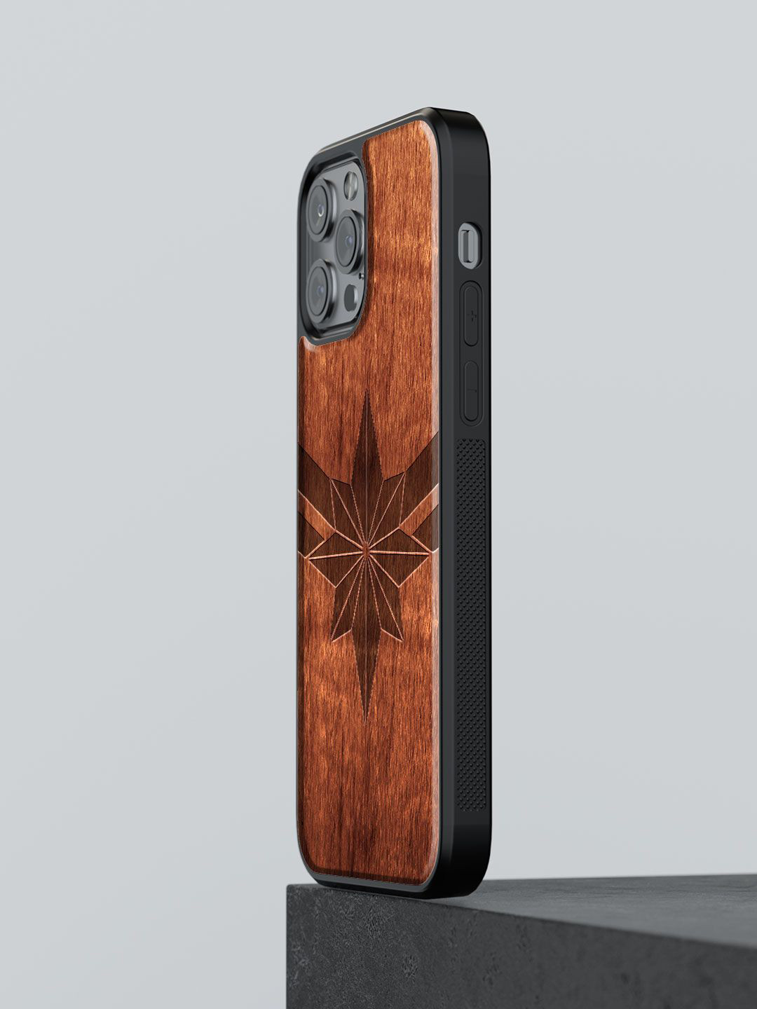 

macmerise Superhero Printed iPhone 12 Pro Back Case Mobile Accessories, Bronze