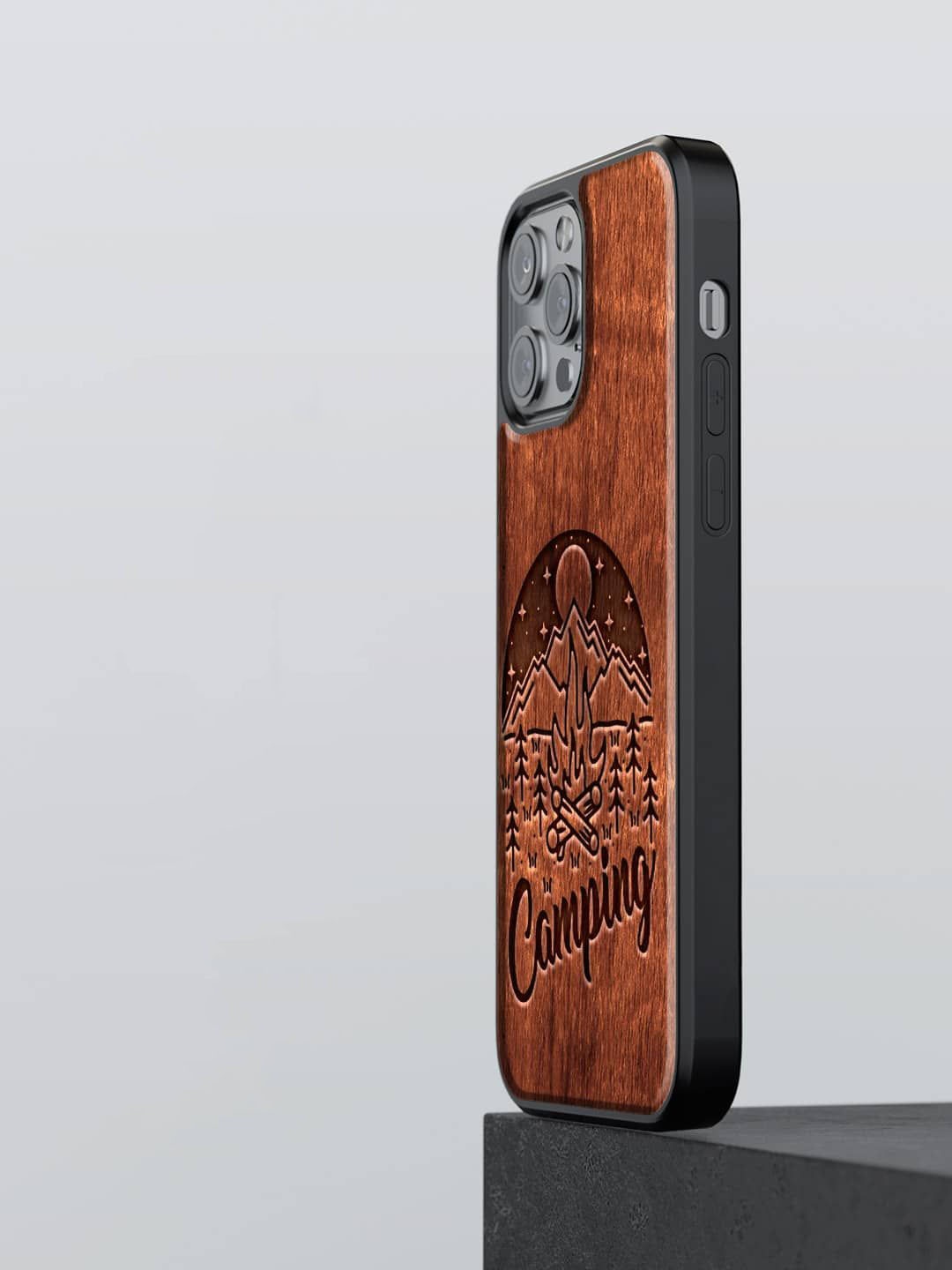

macmerise Typography Printed iPhone 12 Pro Back Case Mobile Accessories, Brown