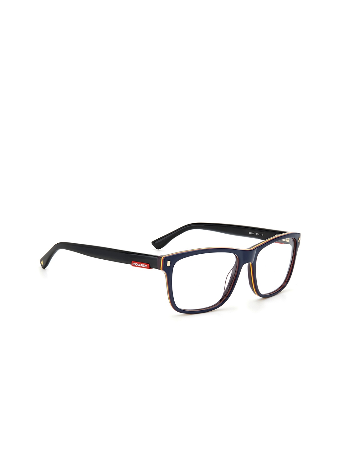 

Dsquared2 Men Full Rim Square Frames, Blue