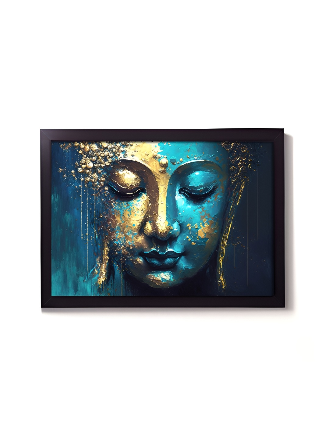 

RANDOM Blue & Gold Toned Religious Wall Art