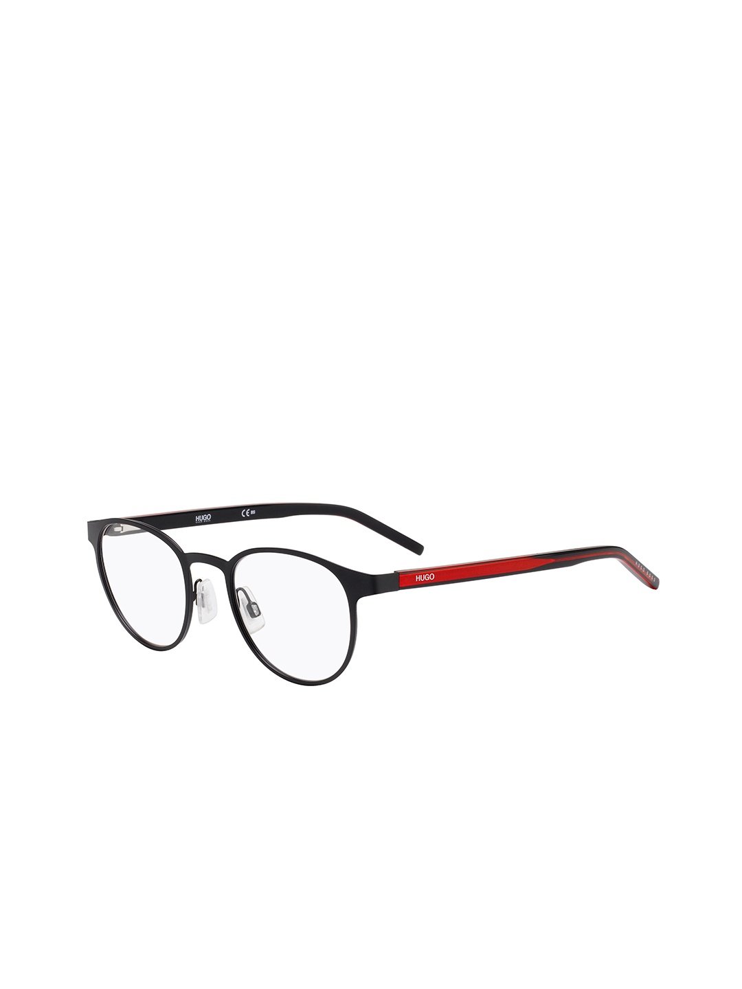 

HUGO Men Rimless Oval Frames, Black