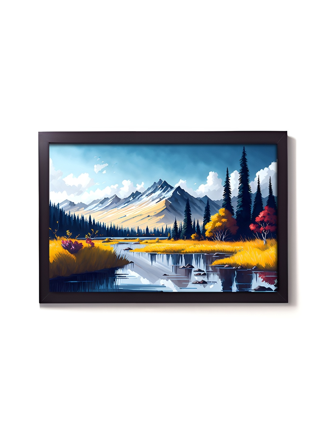 

RANDOM Blue & Yellow Floral Wall Art