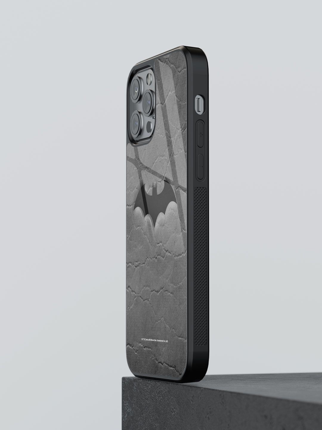 

macmerise Superhero Printed iPhone 12 Pro Back Case Mobile Accessories, Grey