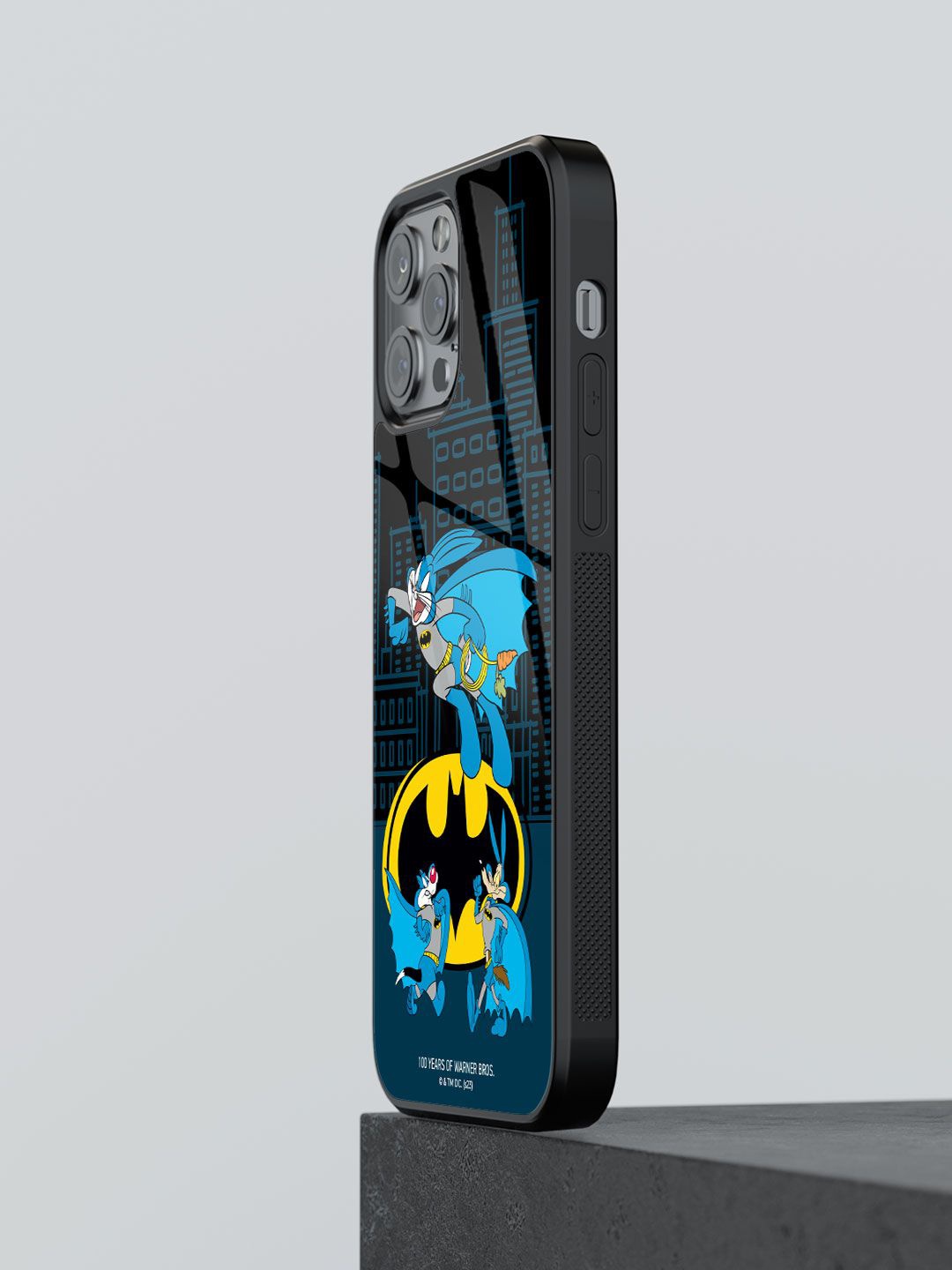 

macmerise Cartoon Characters Printed iPhone 12 Pro Back Case Mobile Accessories, Black