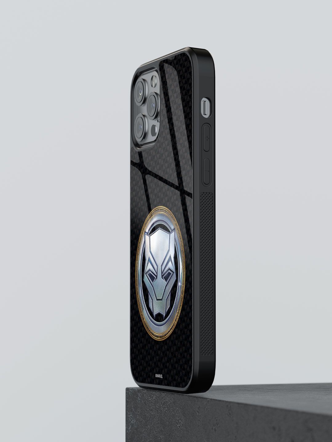 

macmerise Superhero Printed iPhone 12 Pro Max Back Case Mobile Accessories, Silver