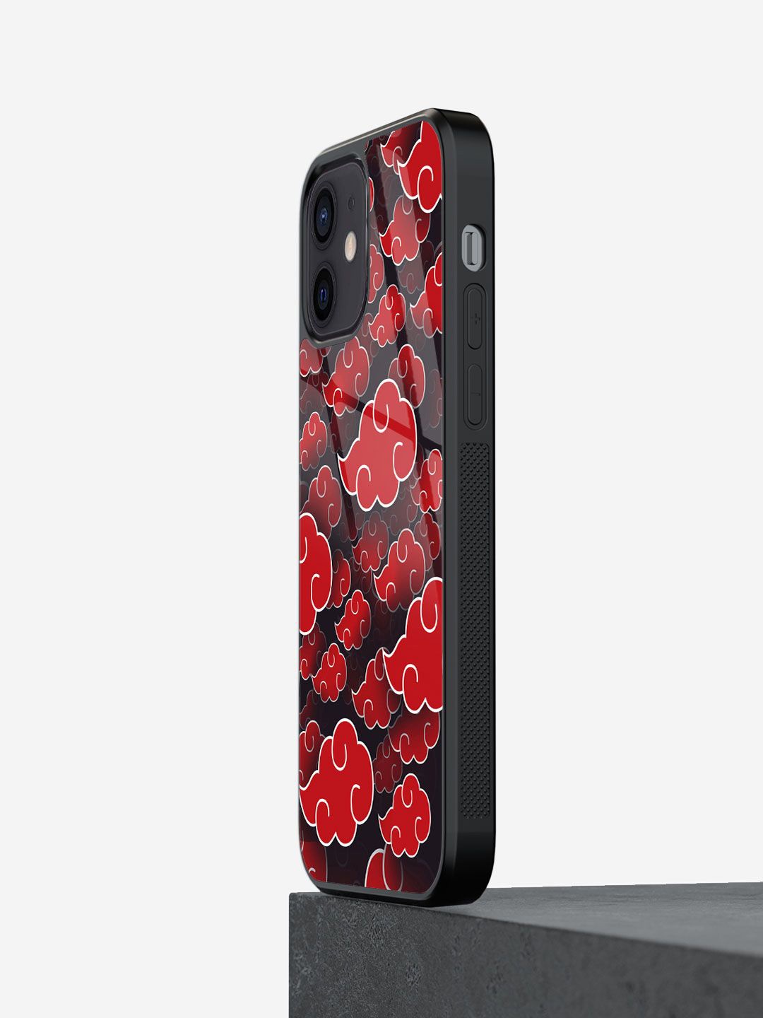 

macmerise Cartoon Characters Printed iPhone 12 Mini Back Case Mobile Accessories, Red