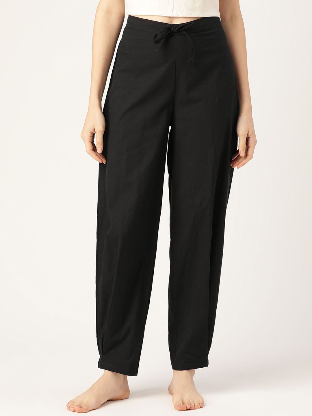 

MBeautiful Women Inner Elastic Lounge Pants, Black