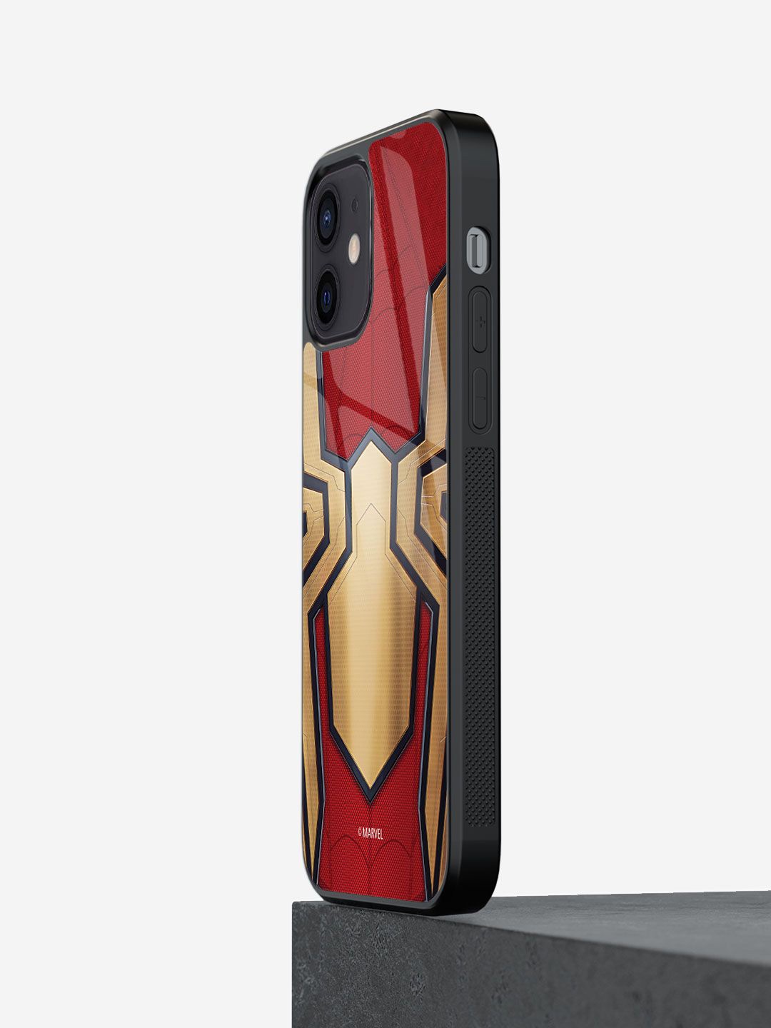 

macmerise Cartoon Characters Printed iPhone 12 Mini Back Case Mobile Accessories, Red