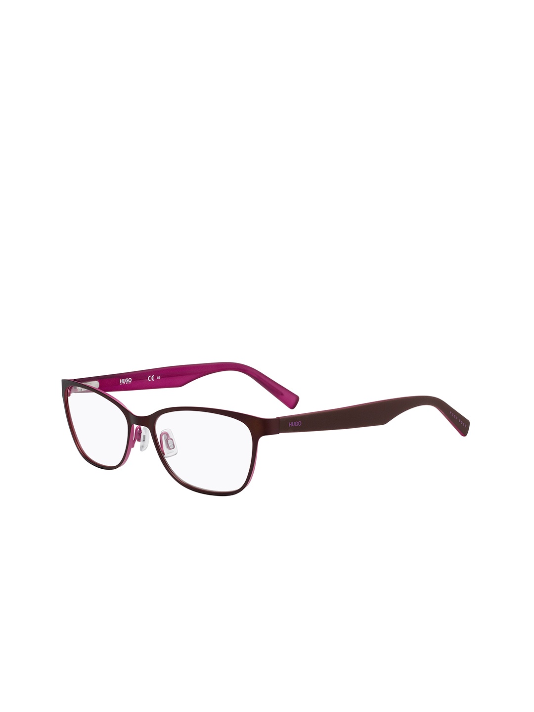 

HUGO Women Full Rim Square Frames, Brown