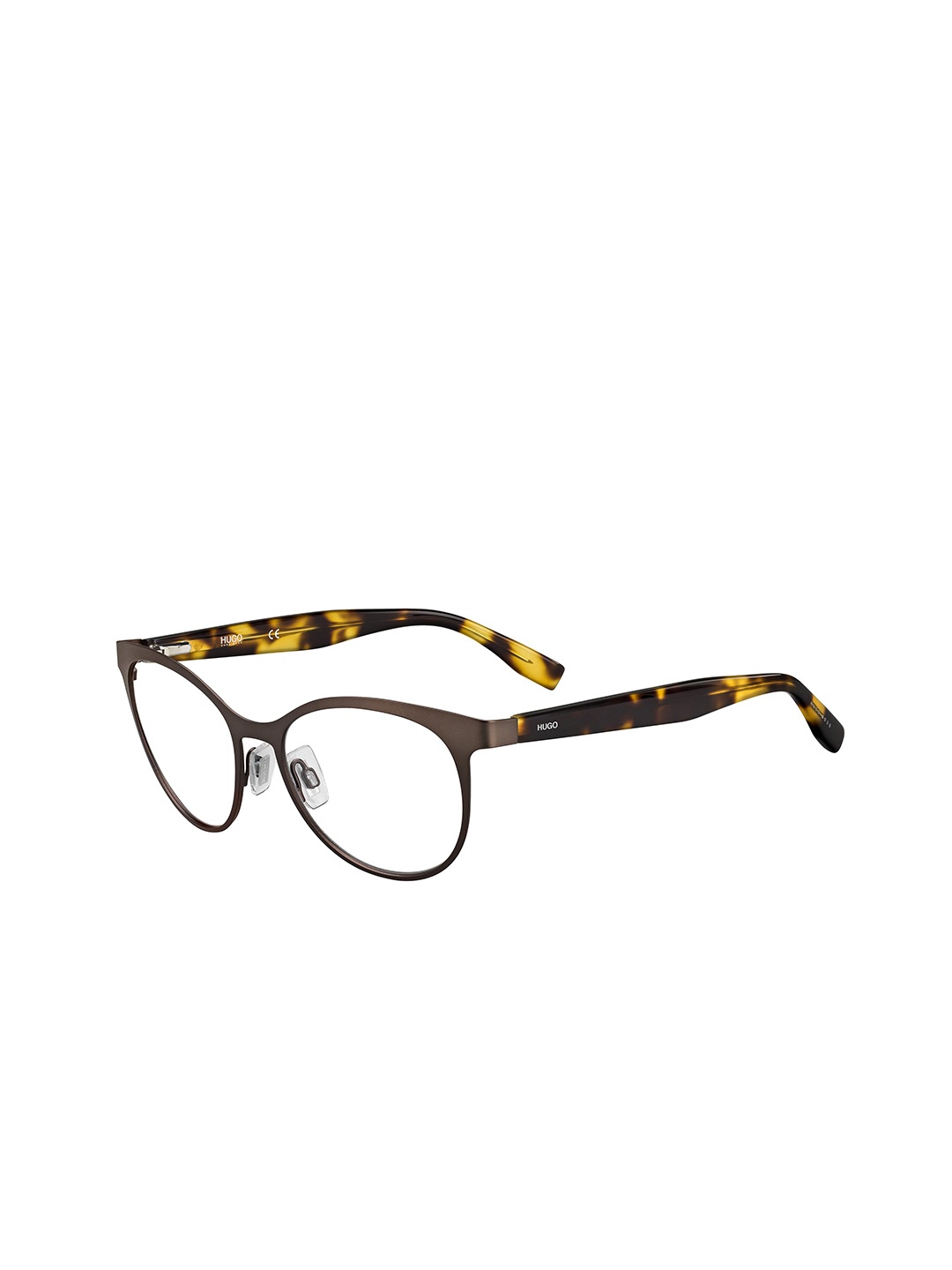 

HUGO Women Rimless Round Frames, Brown